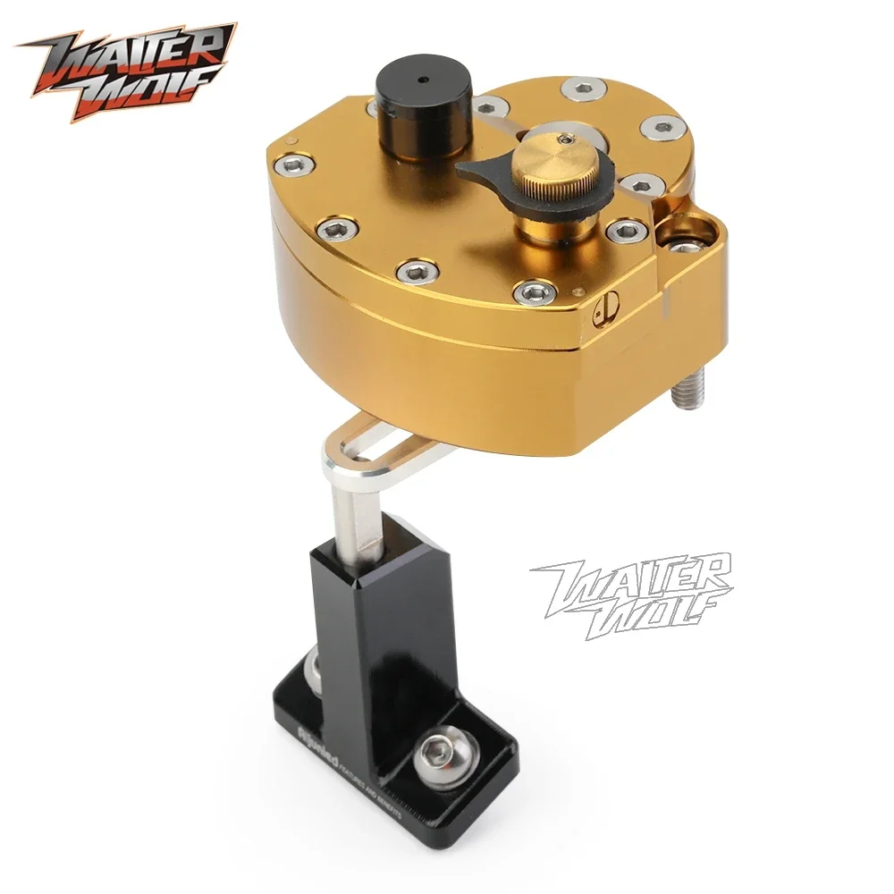 Motorcycle Steering Damper Sta - Steering Damper Stabilizer Kit Cnc 评论和价格