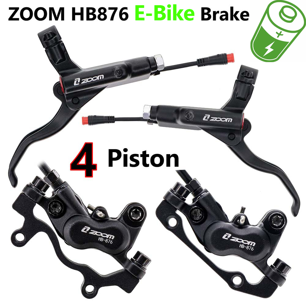 ZOOM HB-876E E-Bike 4-Piston H - Zoom Hydraulic Brake 4 Piston E-Scooter 评论和价格