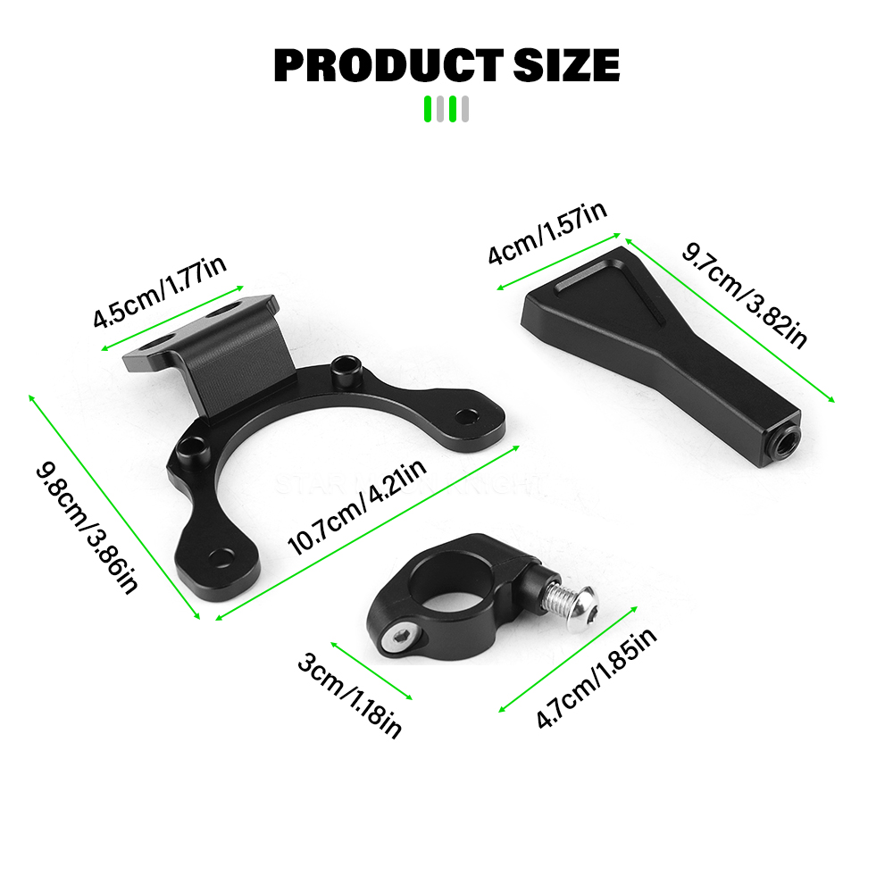 New Motorcycle CNC Steering Da - Steering Damper Stabilizer Kit Cnc 评论和价格