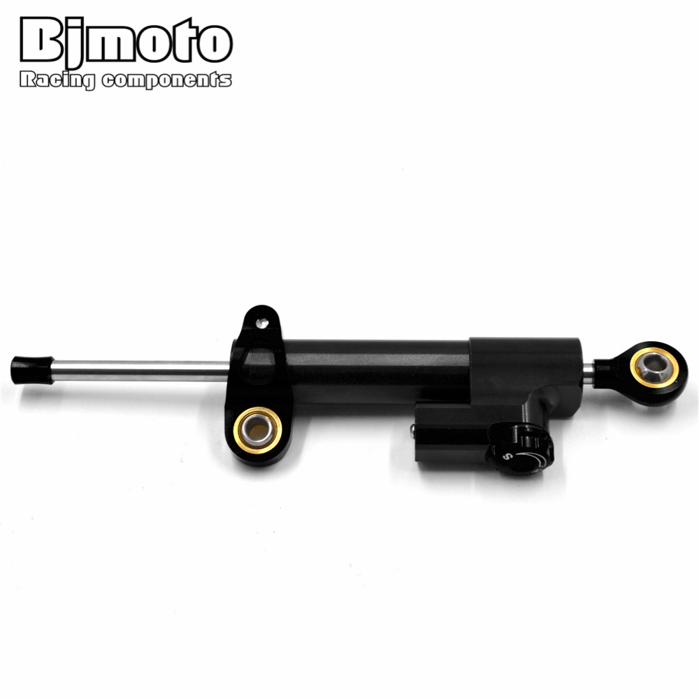 BJMOTO Motorcycle Steering Dam - Steering Damper Stabilizer Kit Cnc 评论和价格